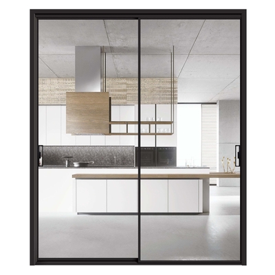 Commercial Glass Door With ≤2.1 Heat Insulation Coefficient From Aluminium Sliding Doors