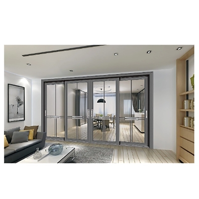 Commercial Aluminum Alloy Waterproof Sliding Doors For Dining Room