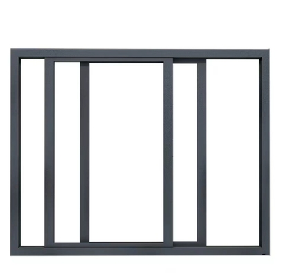 Energy Saving Thermal Break Sliding Balcony Windows With Tilt And Turn Opening Mode