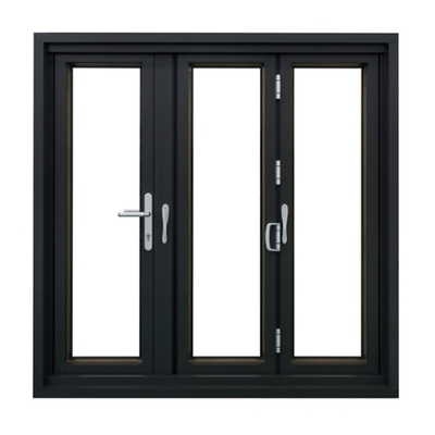 Thermal Break Double Glazed Aluminum Profile Aluminium Alloy Casement Window Swing Style