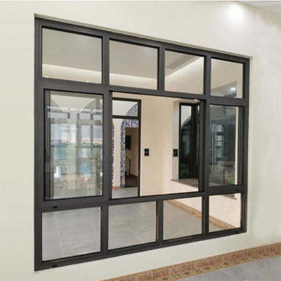 Horizontal Opening Aluminum Casement Windows Sound and Water Proof