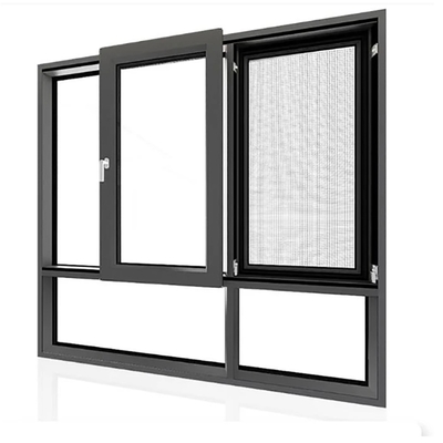 Level 8 Air Tightness Aluminum Sliding Windows For Hotel Apartment Designing Service