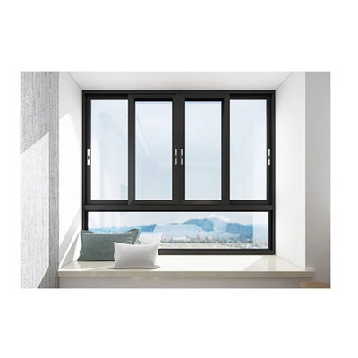 Level 8 Air Tightness  Aluminum Alloy Sliding Window for Modern Commercial Spaces