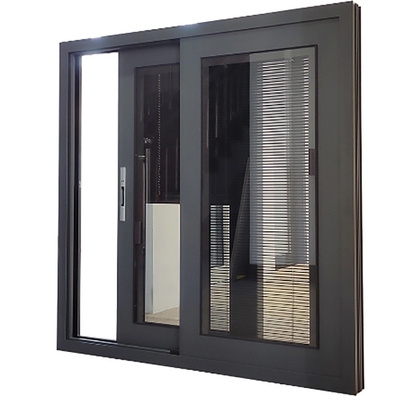 80 Sealing Layers Aluminum Alloy Sliding Windows For Commercial Project Office Building