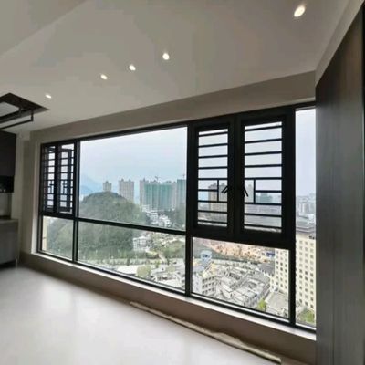 Thermal Break Aluminum Casement Double Glazed Windows For All Weather Conditions