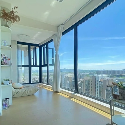 Latest Design Aluminum Casement Window with Superior Air Tightness for Residential Spaces